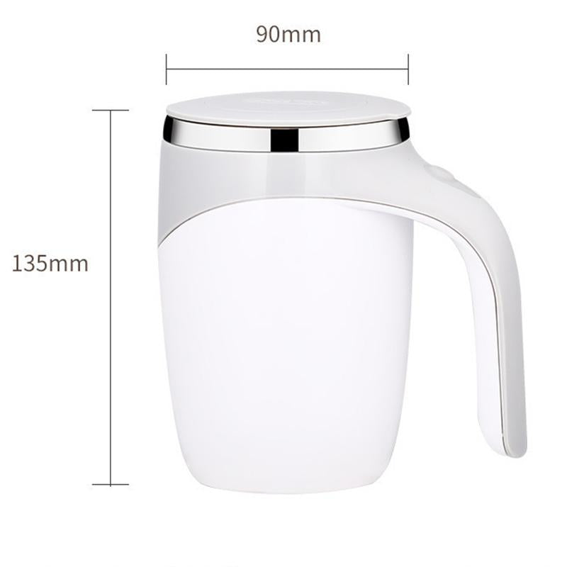Automatic Magnetic Stirring Coffee Mug, Electric Stainless Steel Self Mixing Coffee Tumbler, Rotating Home Kitchen Office Travel Mixing Cup,Christmas Gift Ideas