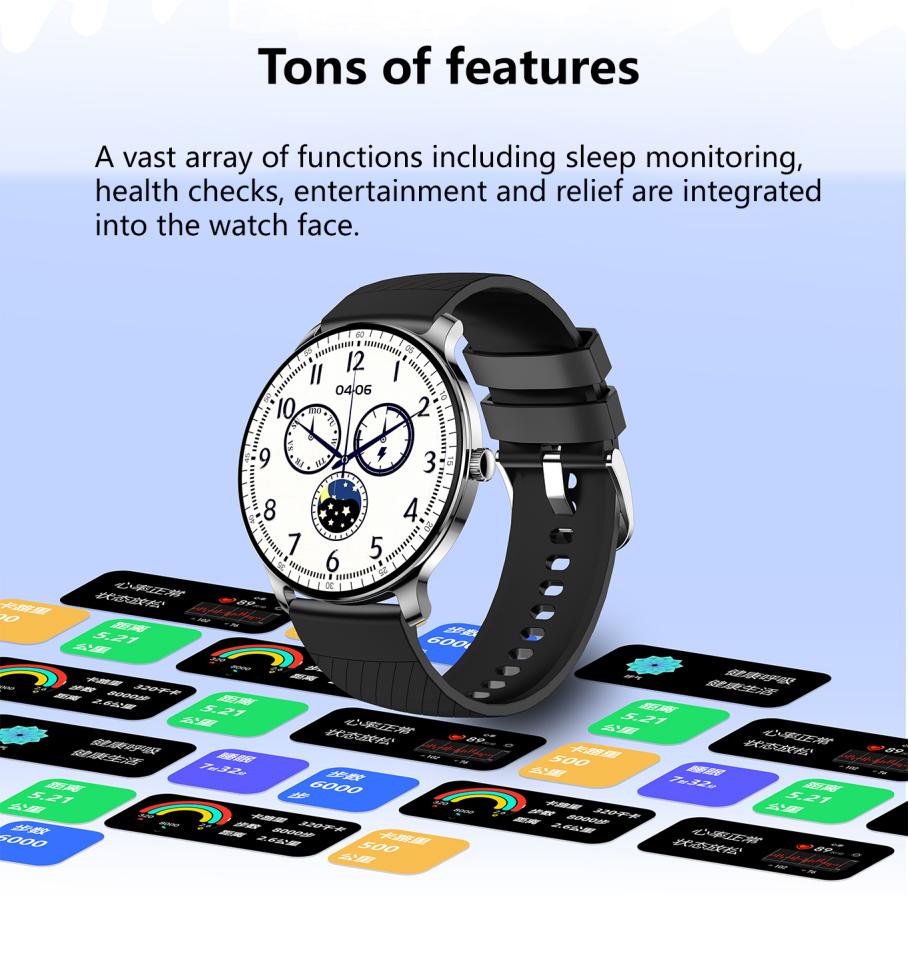 1.43" AMOLED Outdoor Smartwatch