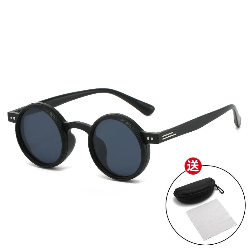 Adjustable 9-Level ND2-400 Fishing Sunglasses - UV Protection & Polarized with Case Set